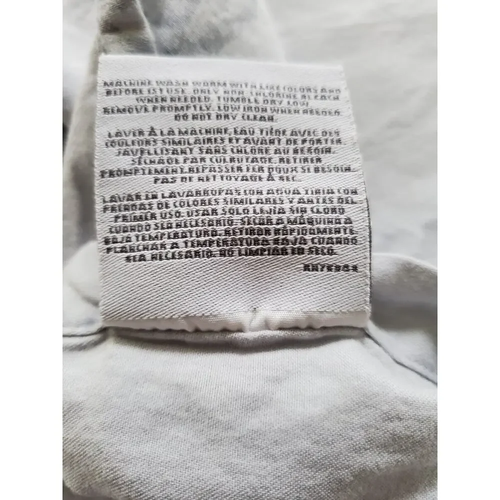 Vera Wang Designer QUEEN FLAT & FITTED Sheets Set 100% Cotton Blue Gray‎ Floral